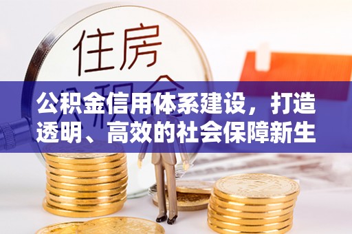 中西区公积金信用体系建设，打造透明、高效的社会保障新生态