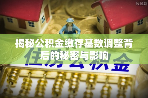中西区揭秘公积金缴存基数调整背后的秘密与影响
