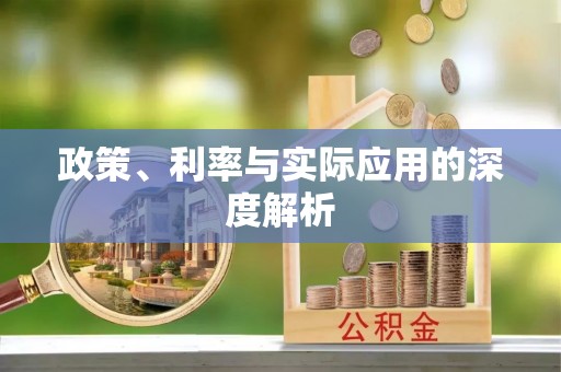 中西区政策、利率与实际应用的深度解析