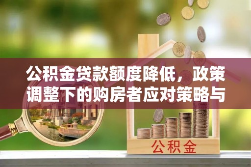中西区公积金贷款额度降低，政策调整下的购房者应对策略与未来趋势