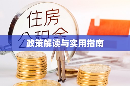 中西区政策解读与实用指南