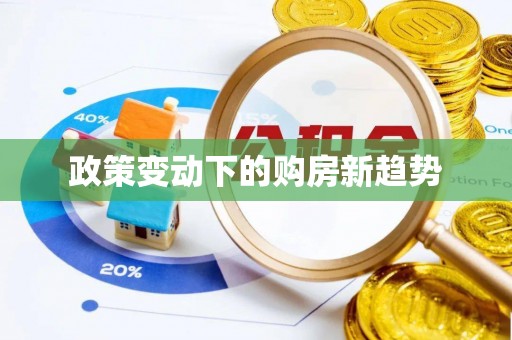 中西区政策变动下的购房新趋势