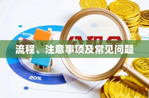 中西区流程、注意事项及常见问题
