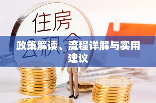 中西区政策解读、流程详解与实用建议