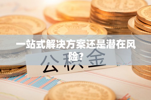 中西区一站式解决方案还是潜在风险？